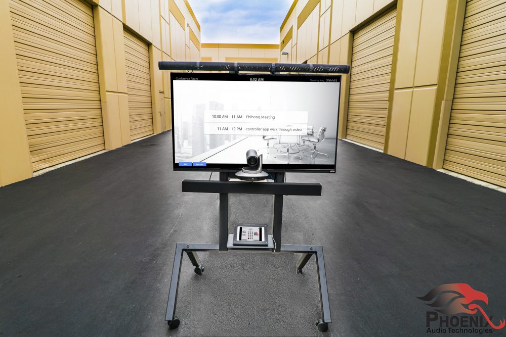 AV Cart in Alley Way With Condor Mounting Brackets