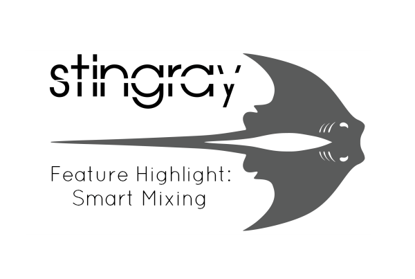 Image of Stingray Highlighting Smart Mixing Abilities